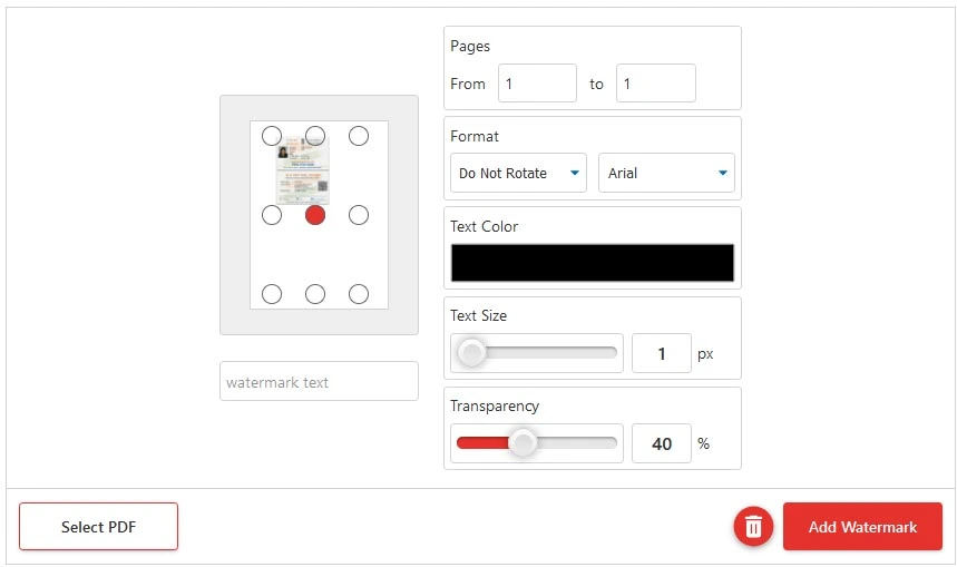 Add Watermark to PDF Online (Free)
